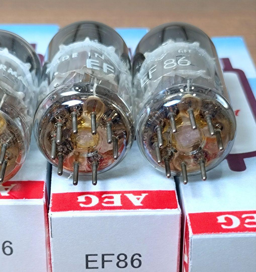 Telefunken EF86 (6267) テレフンケン ダイアマーク入 4本