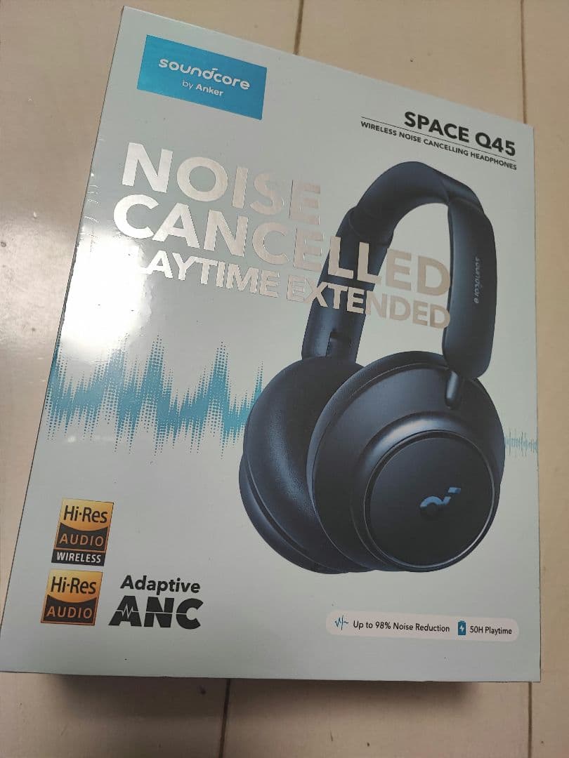 Soundcore SPACE Q45 ワイヤレスヘッドフォン　Anker