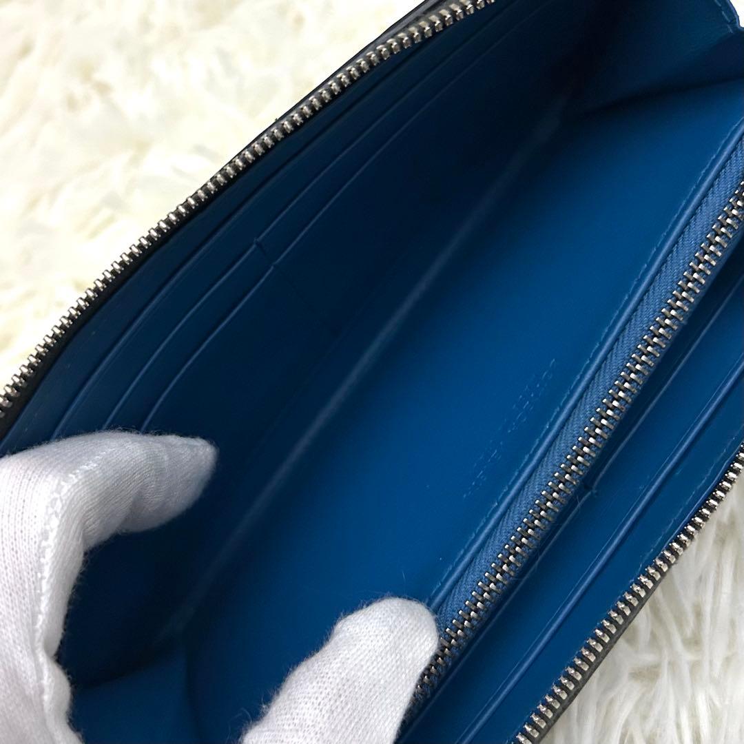 ［美品］RFID内蔵 BOTTEGA VENETA イントレチャート 長財布