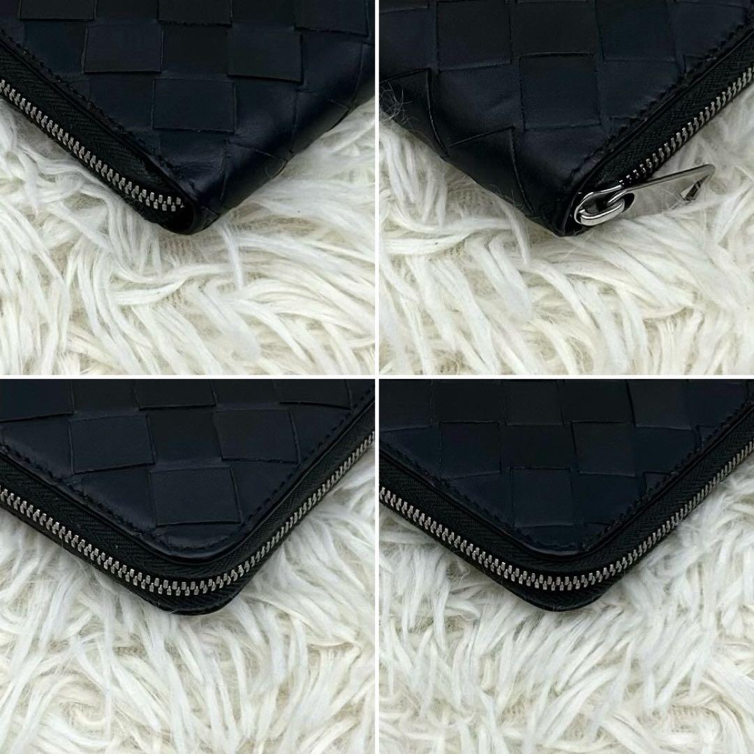 ［美品］RFID内蔵 BOTTEGA VENETA イントレチャート 長財布