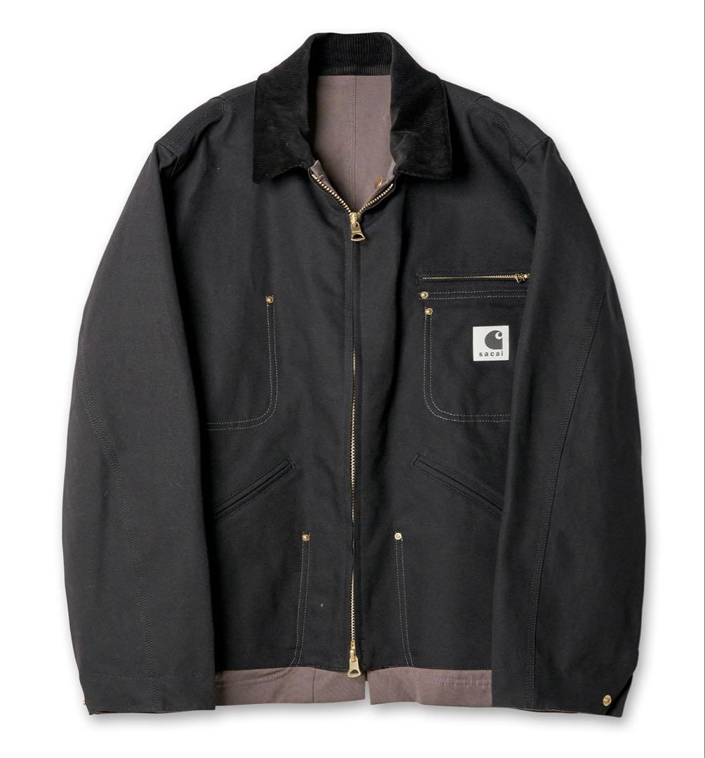 sacai Carhartt WIP Reversible Jacket 黒