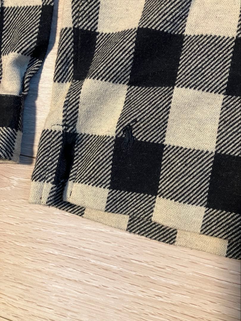 90s Polo by Ralph Lauren ブロックチェック ネルシャツ