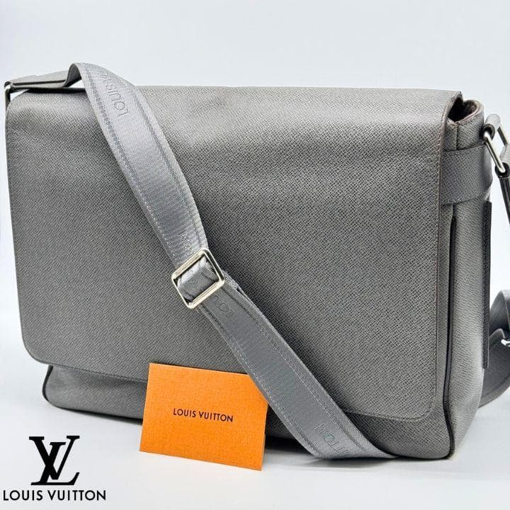 【美品】ルイヴィトン ロマンMM メッセンジャー ショルダーバッグ