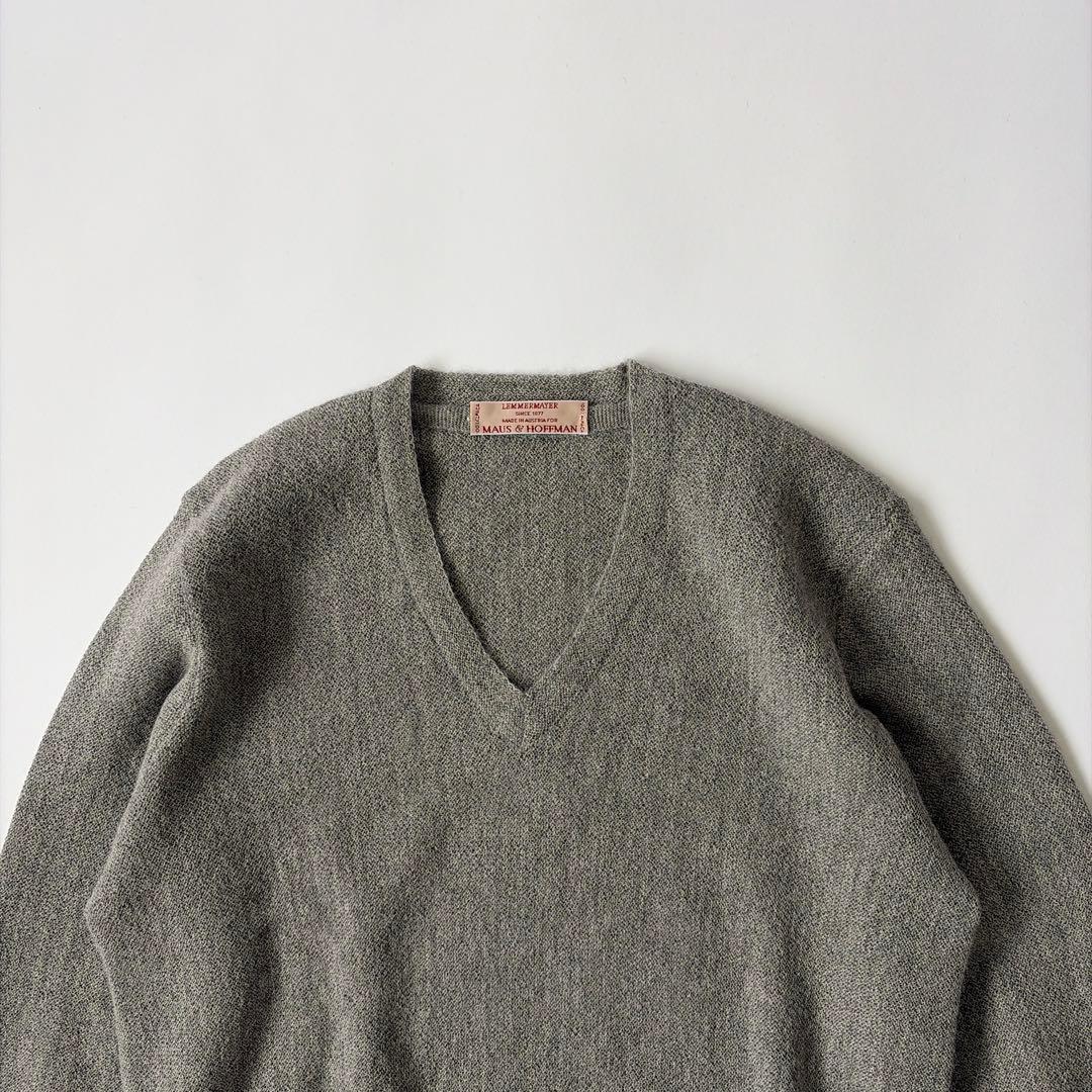 OLD レマメイヤー アルパカ リンクス Vネックセーター