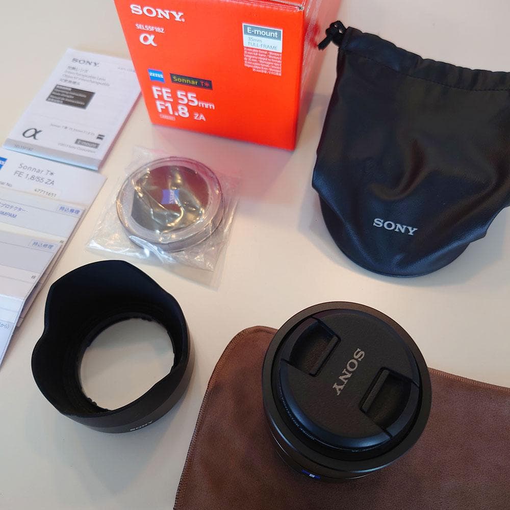 SONY ZEISS FE55mm F1.8ZA SEL55F18Z 極美品