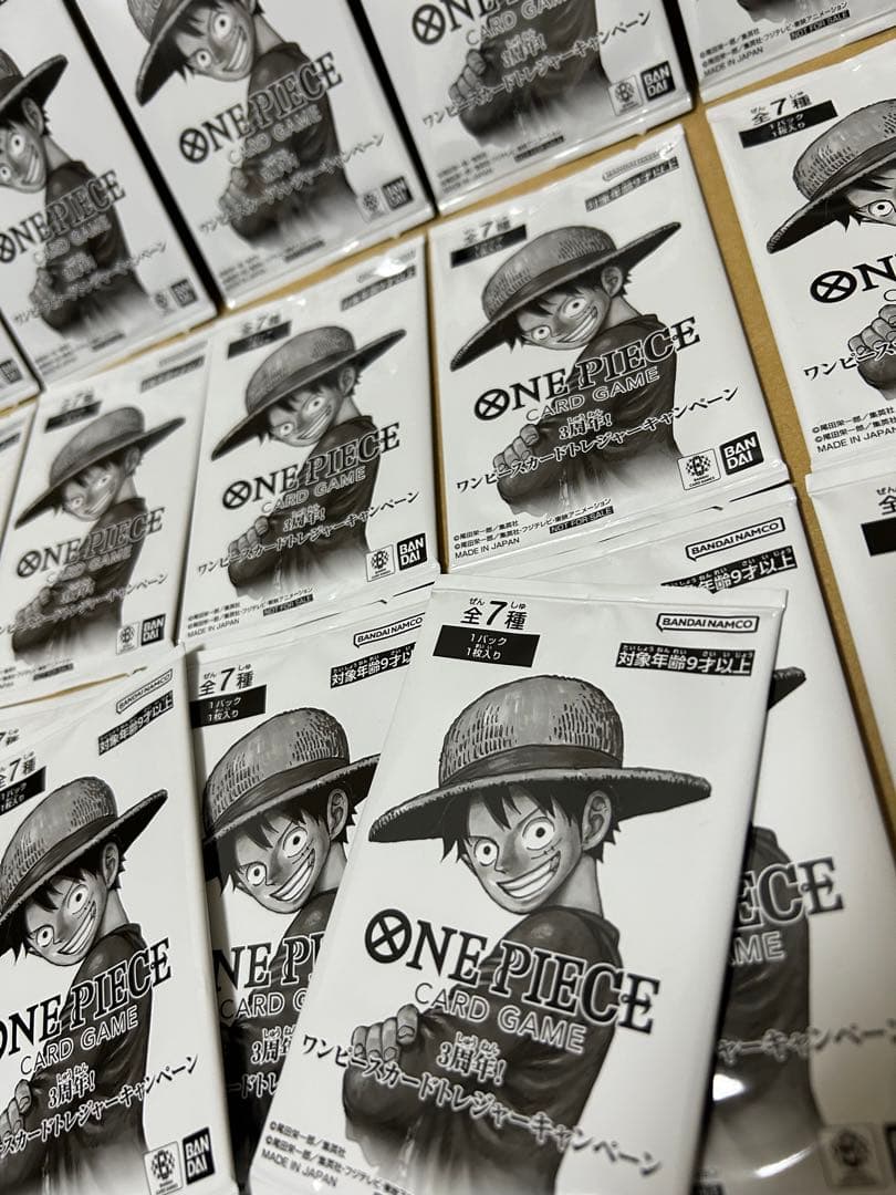 f*d様 ワンピースカード 3周年トレジャーキャンペーン プロモパック 30パッ