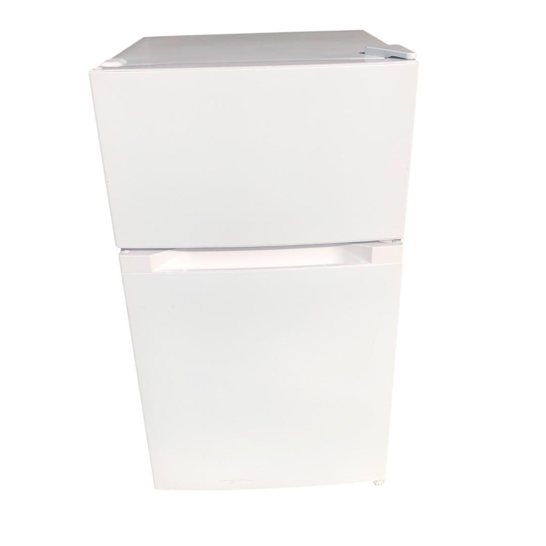 冷蔵庫　オーヤマ　PRC-B092D-W　2022年　87L　SES85羽動作品