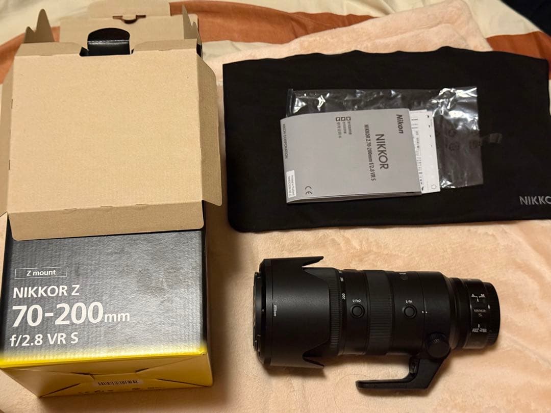 【新品同様】NIKKOR Z 70-200mm f/2.8 VR S レンズ