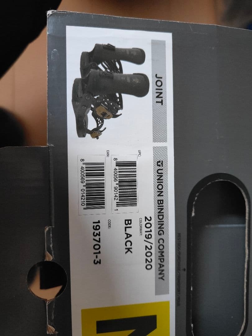 UNION JOINT ビンディング M ブラック