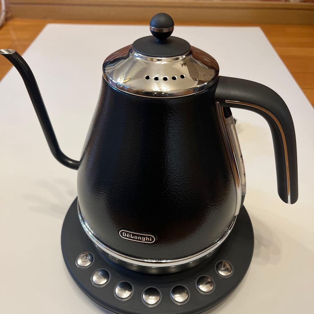 DeLonghi アイコナカフェケトル ブラック