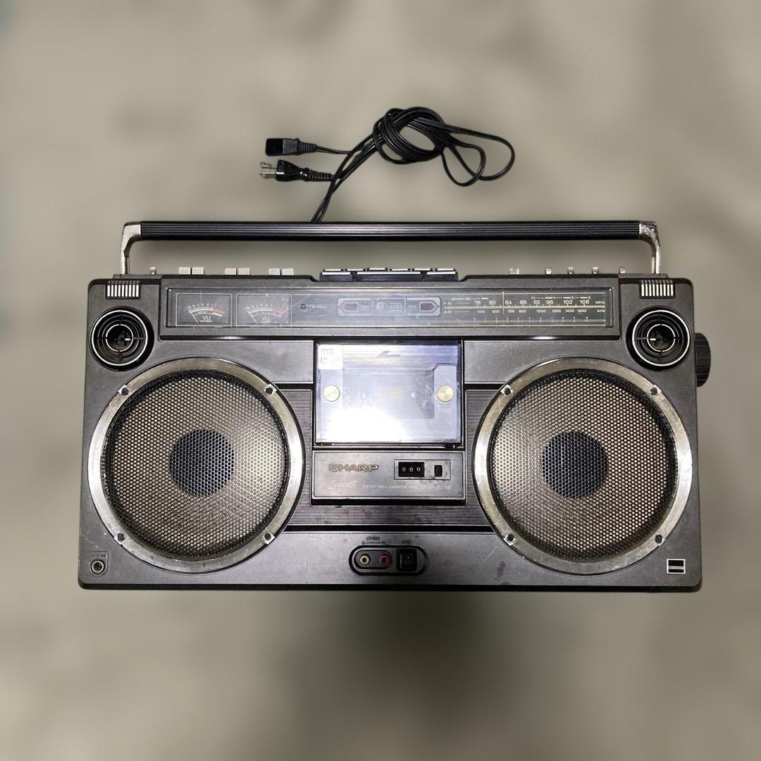 レトロ　SHARP ラジカセ　GF-303SB