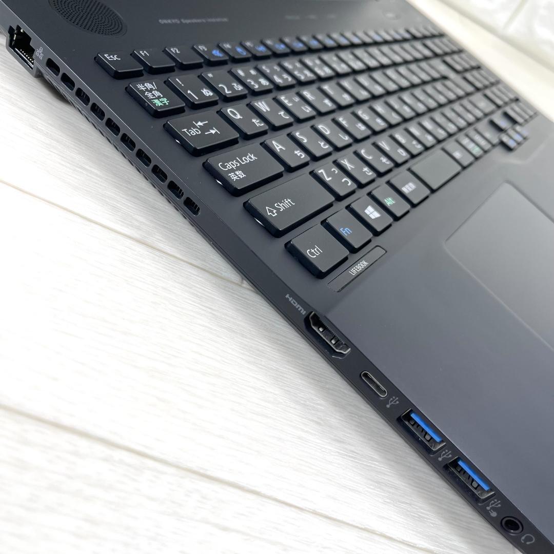 富士通 i7 高速SSD500G メモリ16 Windows11 ノートパソコン