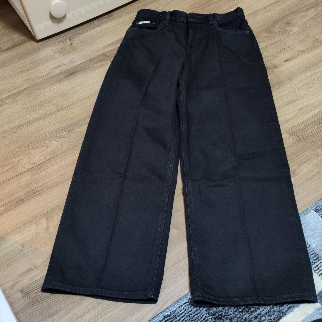 颯*様 本日最終〜新品！  ☆Baggy ブラックデニムパ