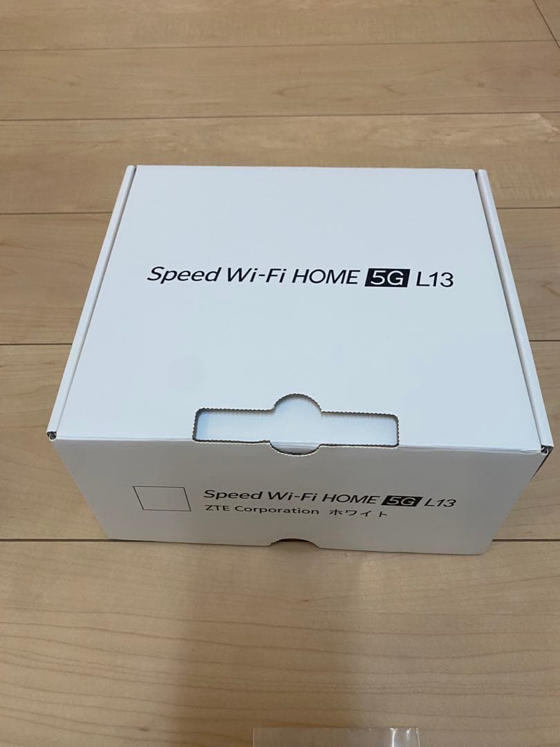 Speed Wi-Fi  5G L13 ホワイト