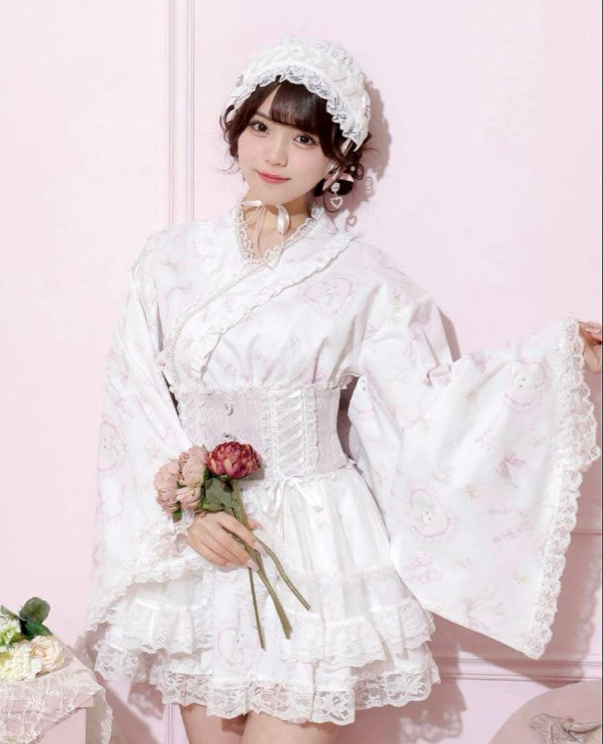 ノエミー　うさぎさんチュールフレア浴衣ドレス