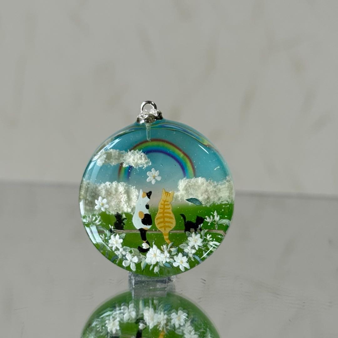 〜fairy様〜 レジンキーホルダー　【海機関車】