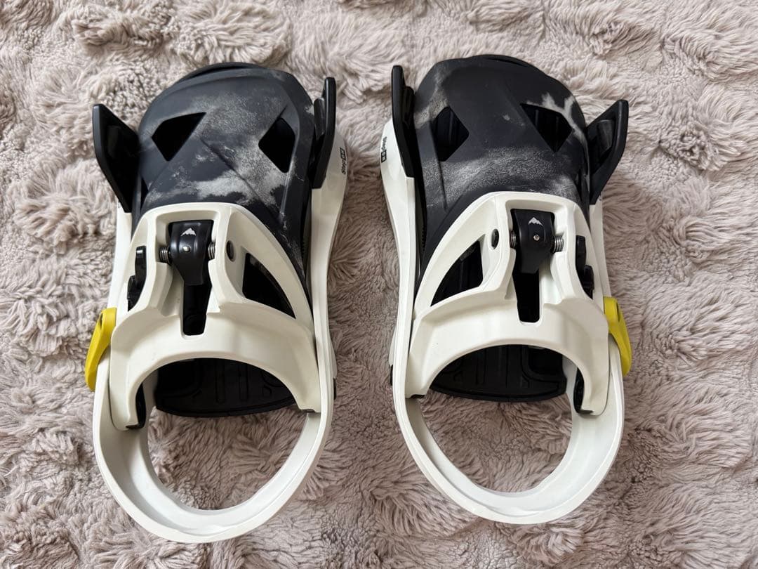 使用1回 バートン ステップオン burton STEPON メンズM 白