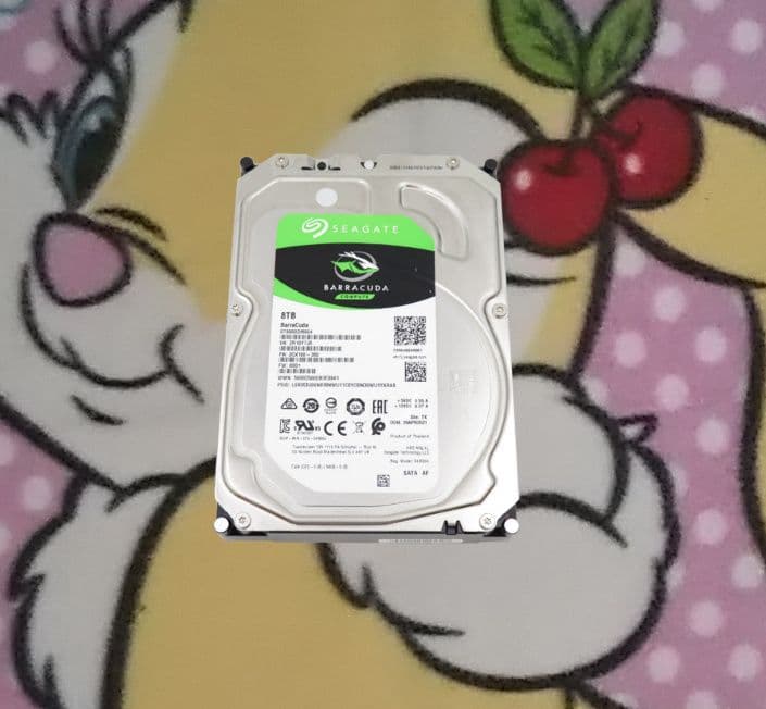 Seagate Barracuda 3.5インチ 内蔵HD 8TB