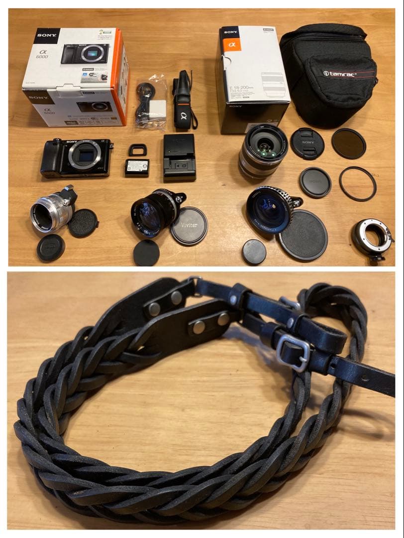 SONY αシリーズ ミラーレス一眼カメラ　α6000 ズームレンズ等満喫セット