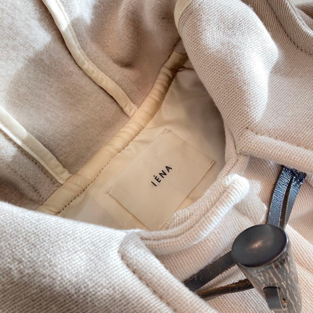 【IENA】 イエナ ダッフルコート 38 Lサイズ ベージュ ベージュ