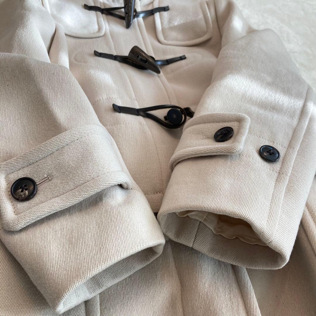 【IENA】 イエナ ダッフルコート 38 Lサイズ ベージュ ベージュ