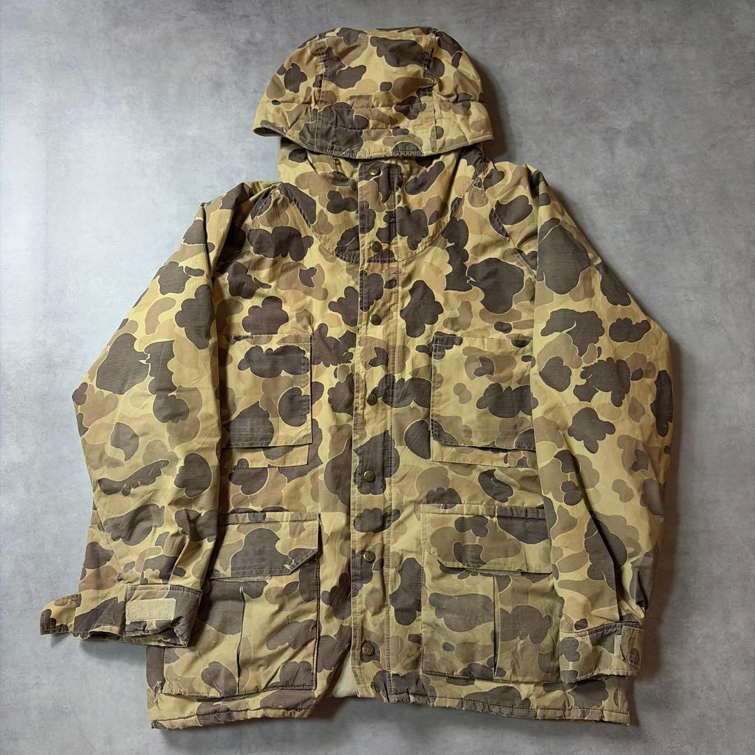 Columbia 80s ダックハンターカモ ジャケット コート ゴアテックス