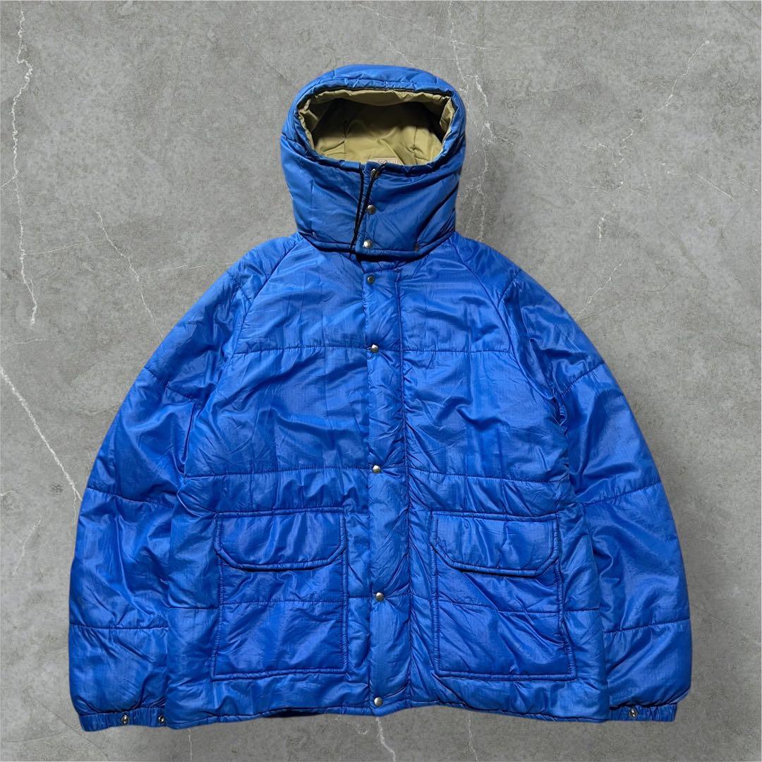 ダイスケ 70s L.L.Bean リップストップナイロンパーカ青