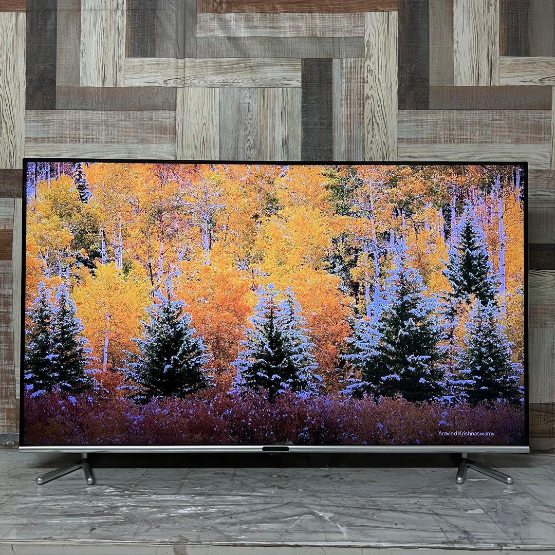 全国送料込❣️グリーンハウス50型4K液晶テレビ最新LSIベゼルレス新品リモ