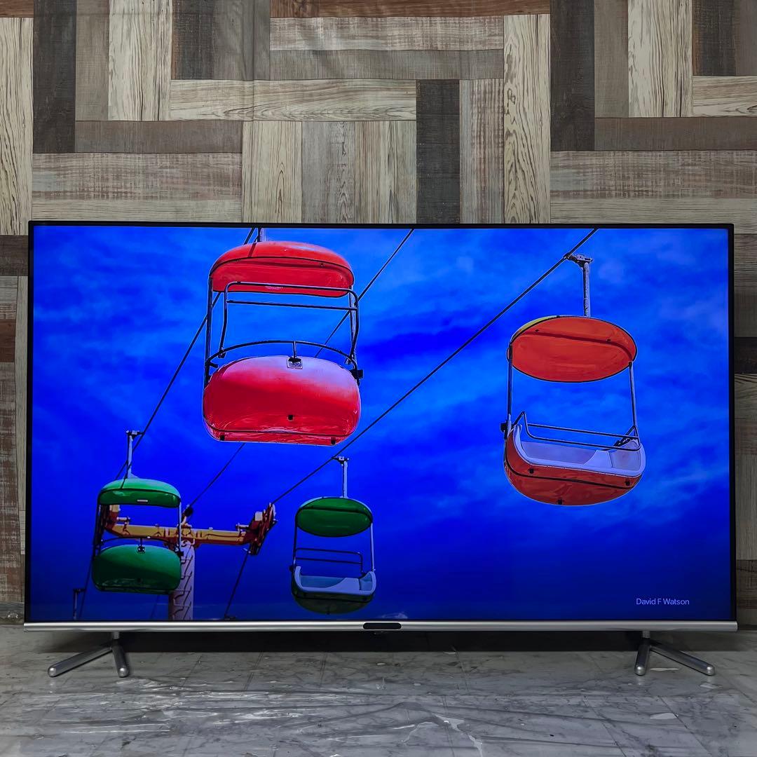 全国送料込❣️グリーンハウス50型4K液晶テレビ最新LSIベゼルレス新品リモ