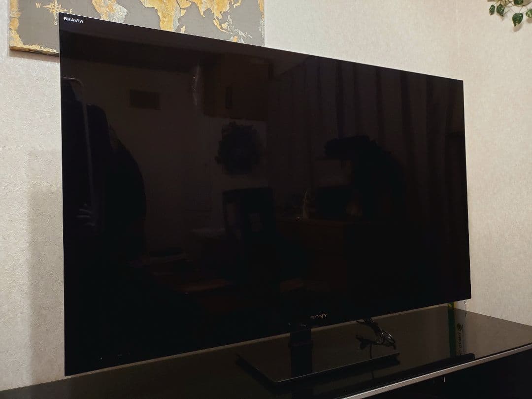 【ぽんかず】SONY BRAVIA スタンド付 KDL-55HX920