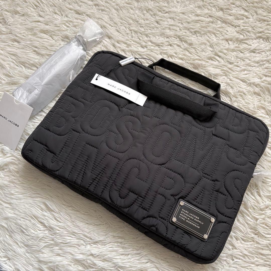 未使用タグ付き　マークジェイコブス　2way PCバッグ　ブラック　レディース