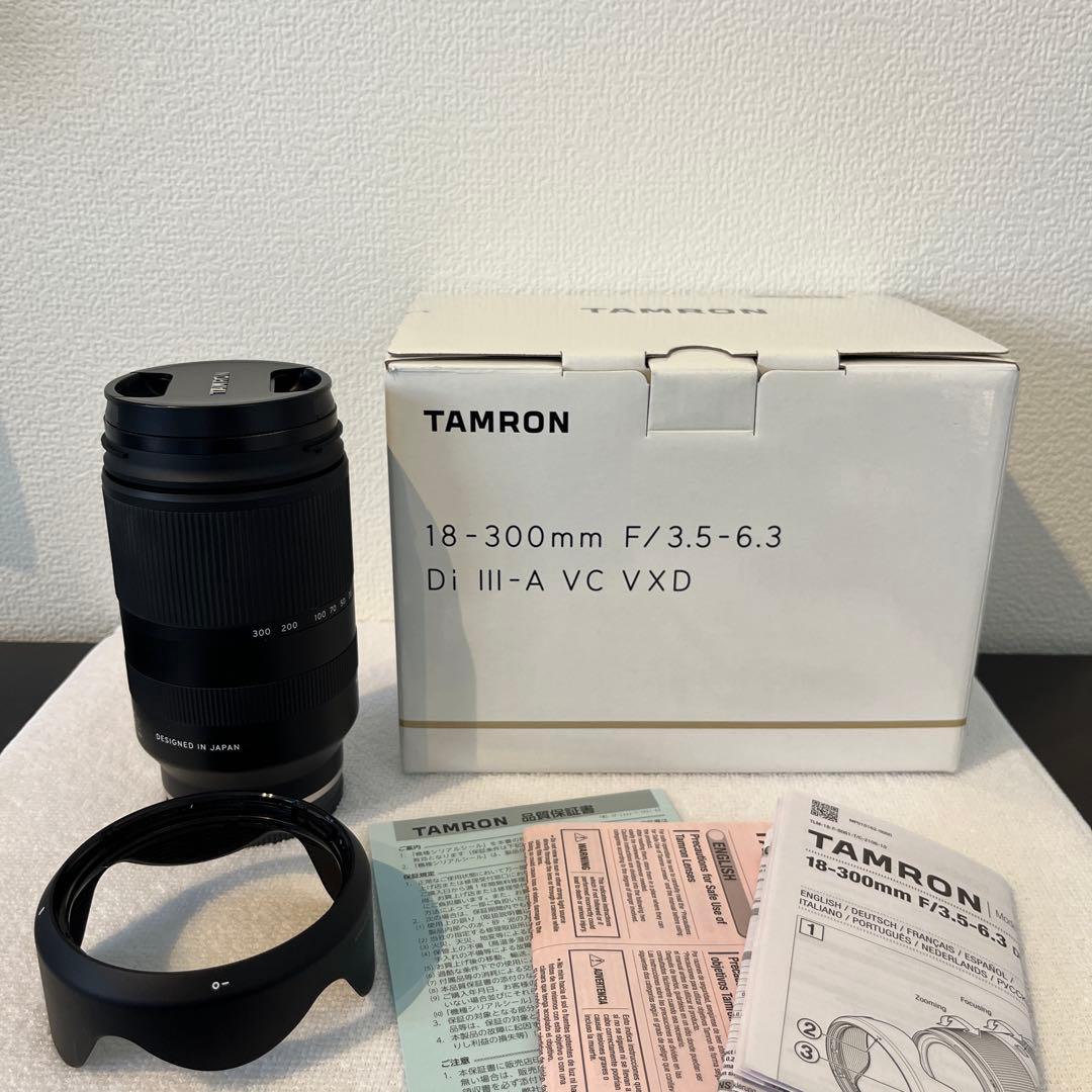 タムロン 18-300㎜ Eマウント