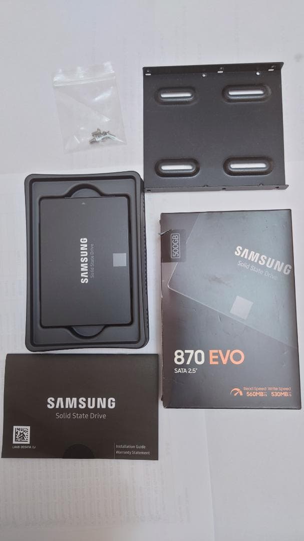 内蔵型SSD Samsung 870EVO 500GB SSD MZ-77E500B/EC