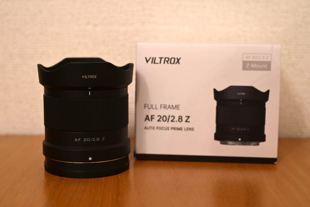 VILTROX AF 20mm f2.8 Zマウント