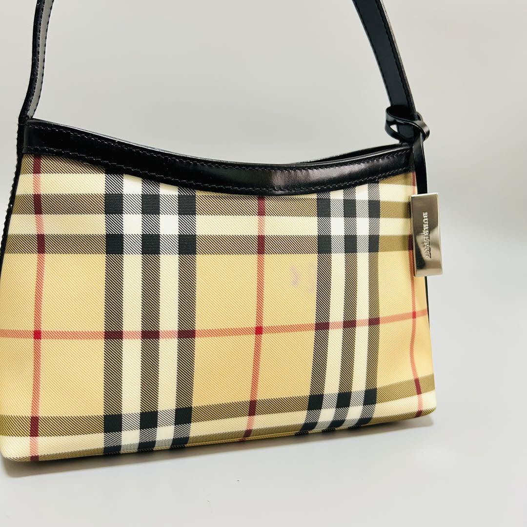 BURBERRY バーバリー ノバチェック アクセサリーポーチ シャドーホース