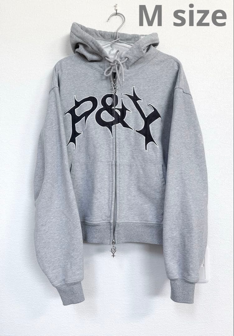 トップス punkandyo zip up hoodie M size