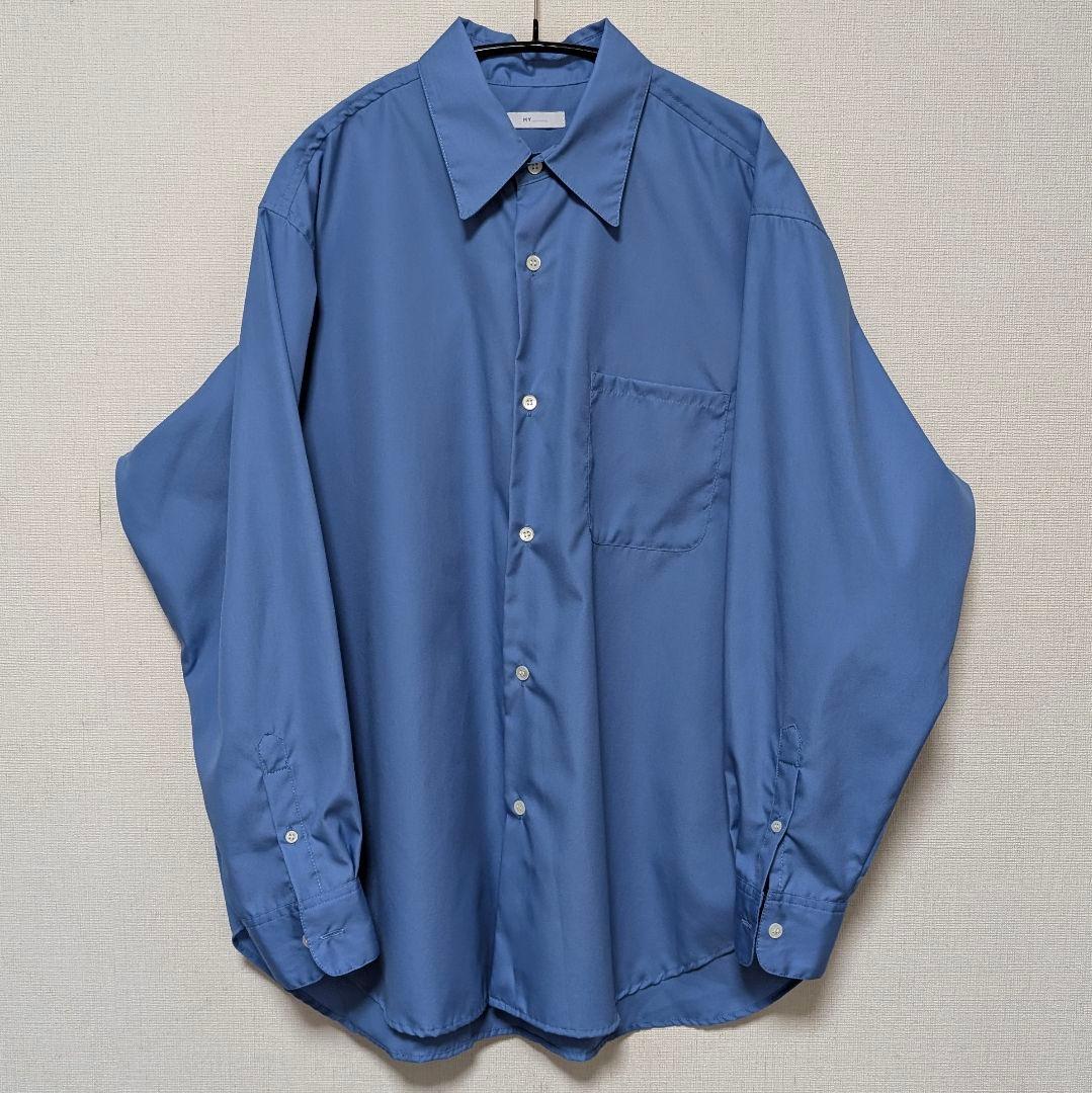 1LDK MY___ | 24AW定番レギュラーカラーシャツ サックスブルー 2
