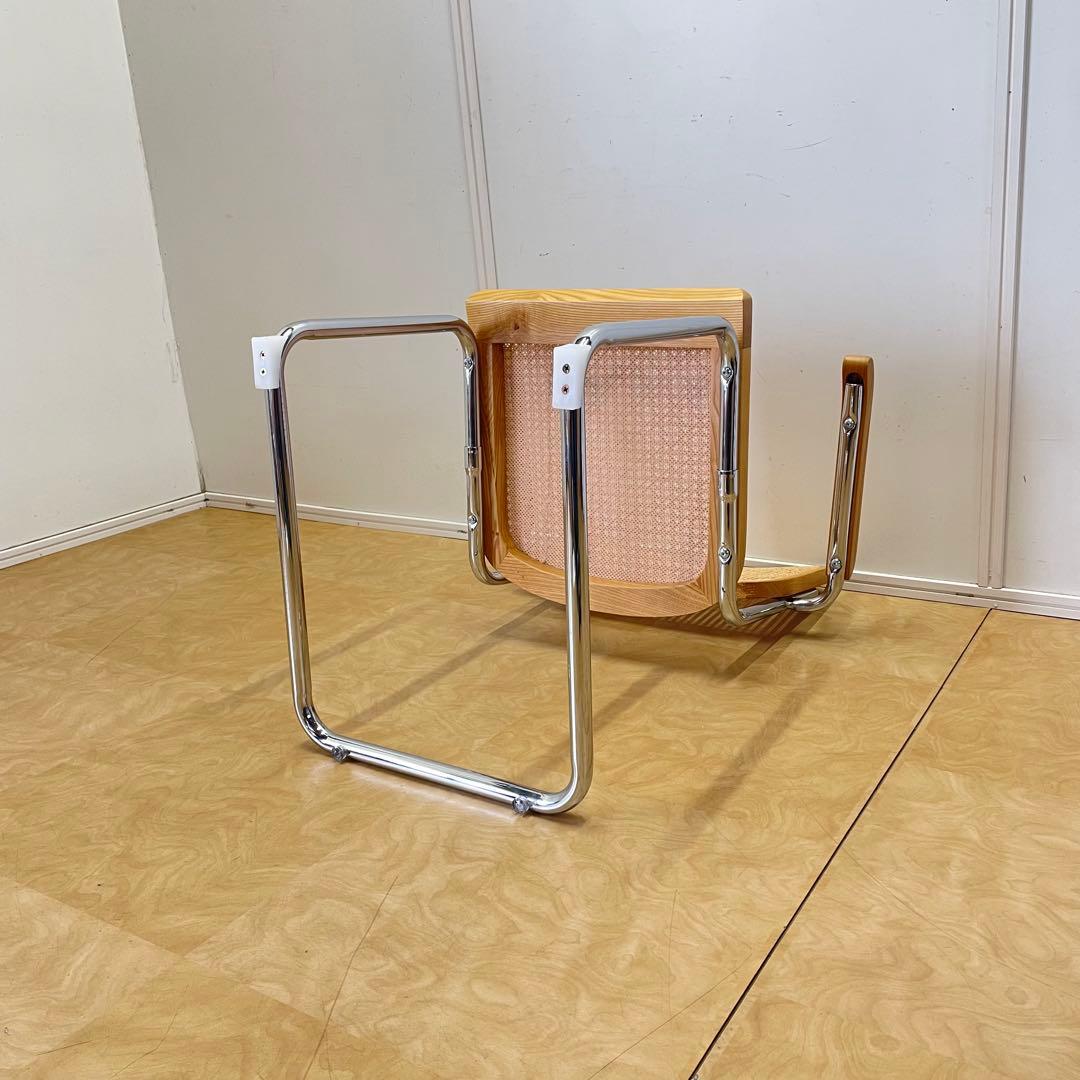 チェスカチェア リプロダクト マルセルブロイヤー アームチェア 椅子 籐 ラタン