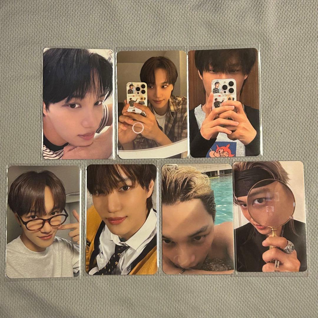 exo カイ KAI Wait On Me アルバム 特典 トレカ セット A