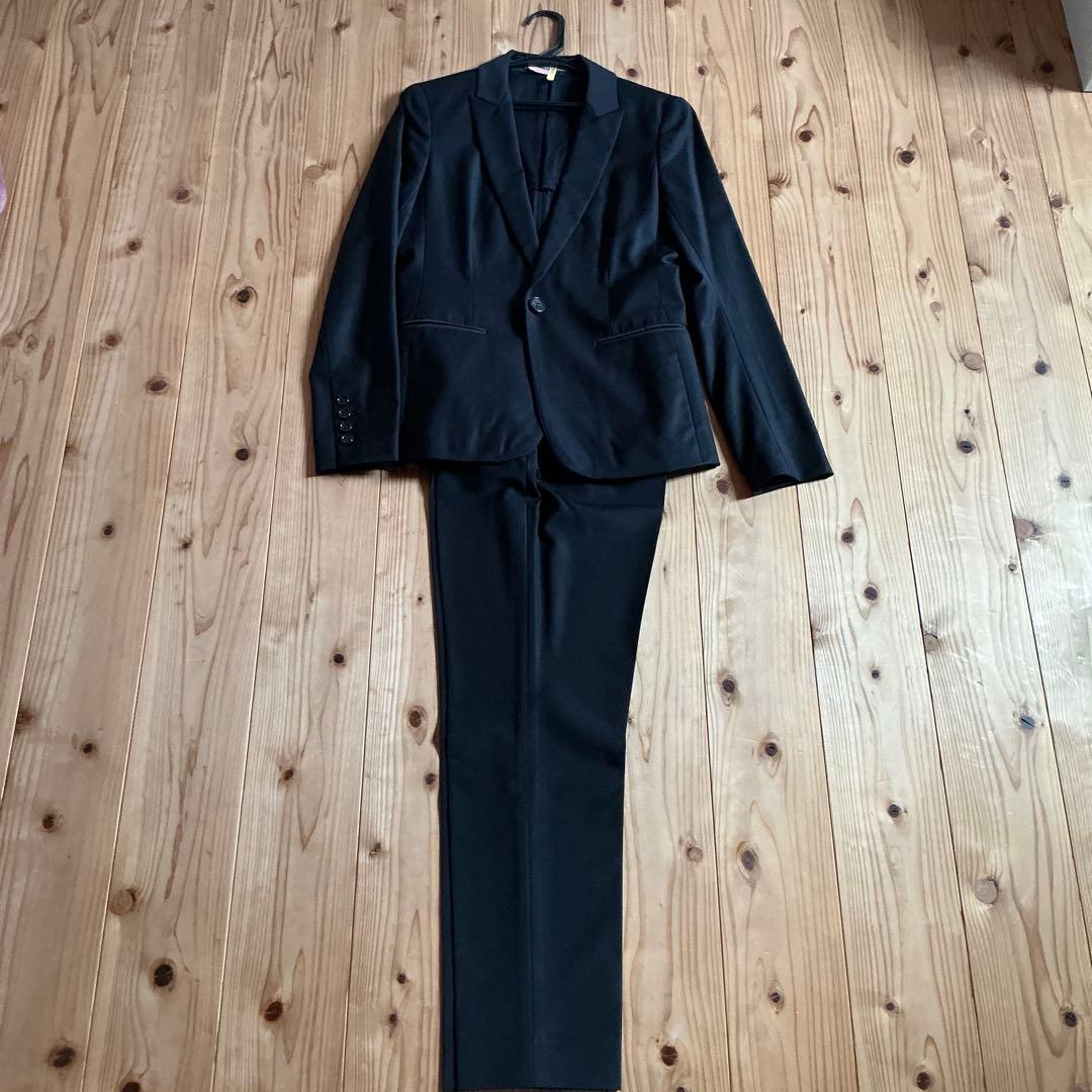 theory luxe ネイビーパンツスーツ