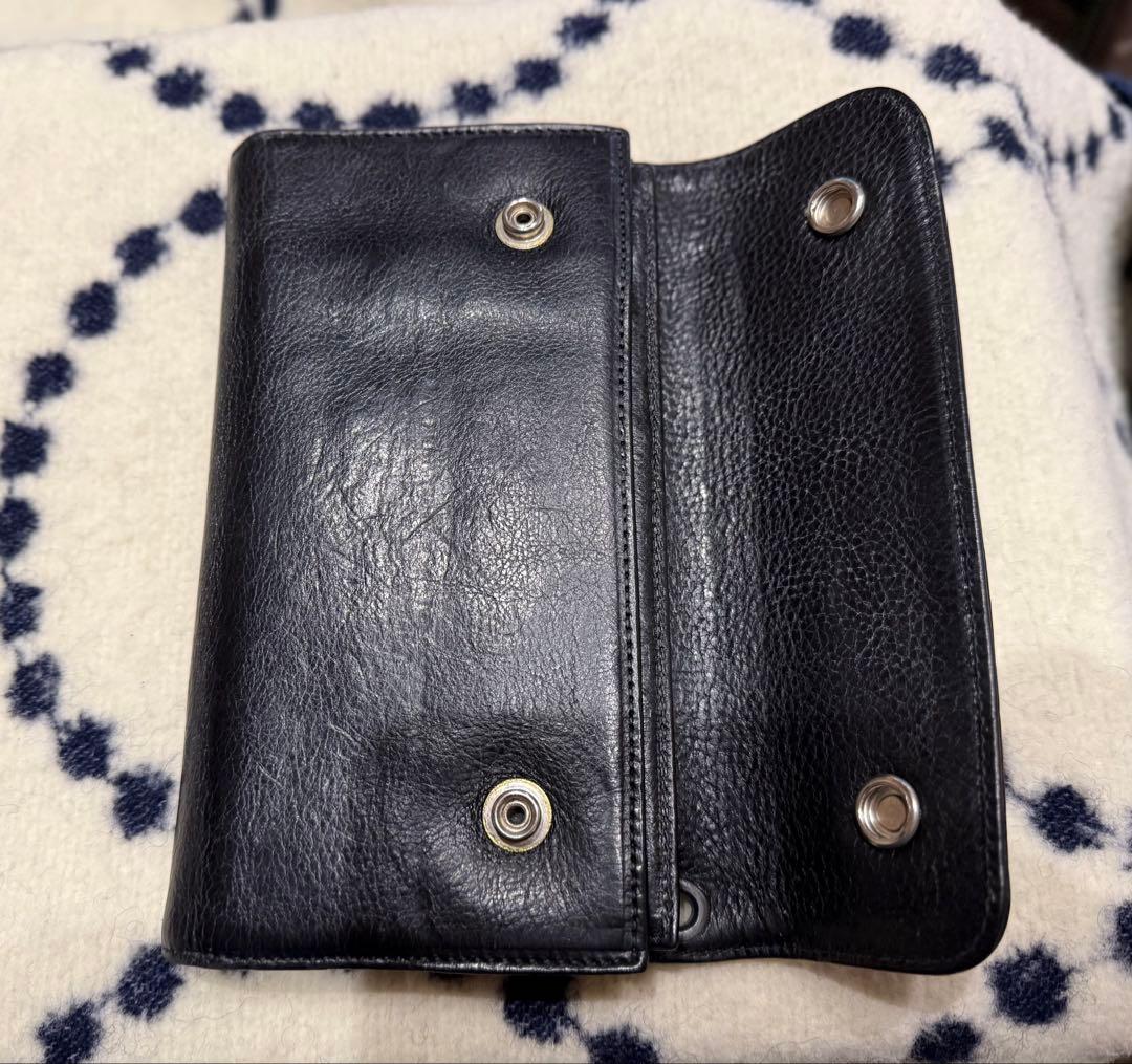 【早い者勝ち】クロムハーツ　CHROME HEARTS ウェーブウォレット　牛革