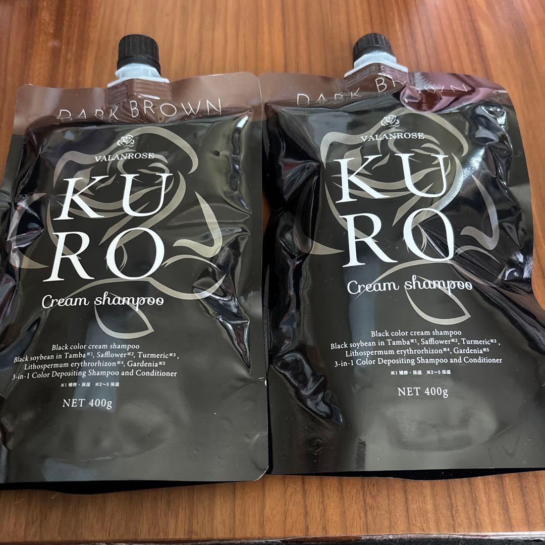 バランローズ　クロクリームシャンプー　ダークブラウン