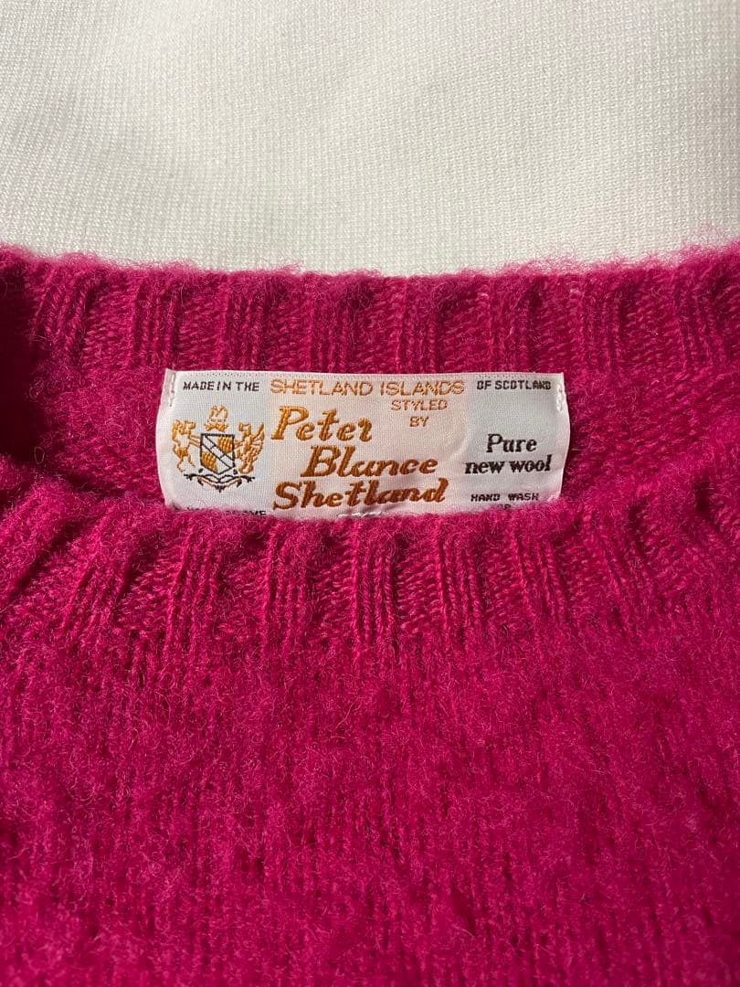 PETER BLANCE シャギードッグニット