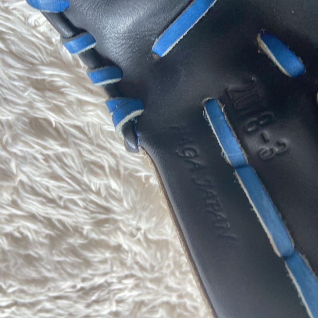 ミズノプロ　ハガジャパン　グローブ　オーダー　ブラック　2018-3 右投げ用