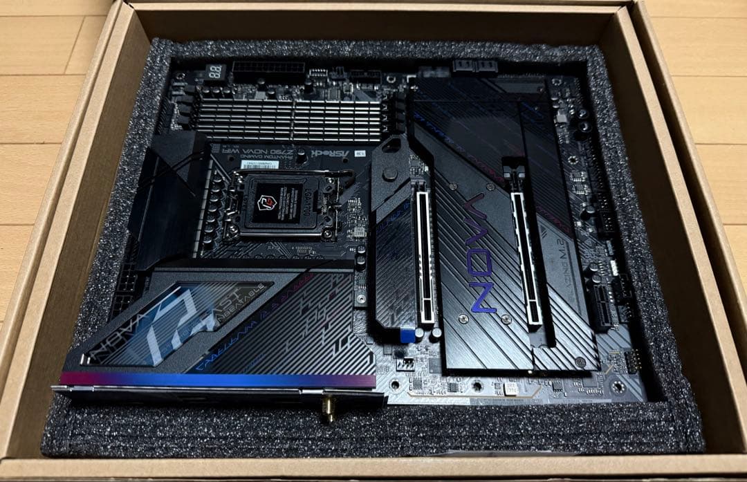 ASRock Z790 NOVA WiFi LGA1700 動作良好 付属品あり