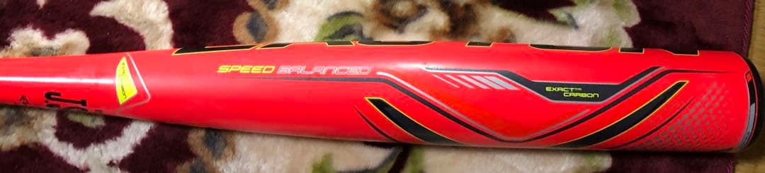 EASTON 赤 バット　83センチ軟式