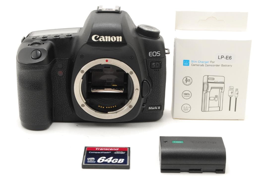 【CFカード付き】キヤノン Canon 5D Mark II ボディ