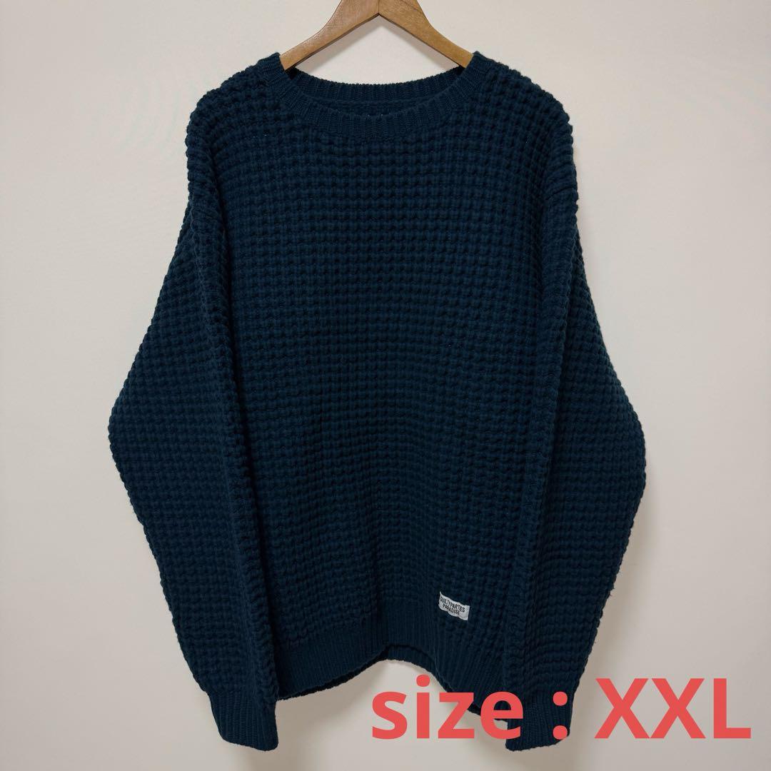 トップス WACKOMARIA WAFFLE KNIT SWEATER