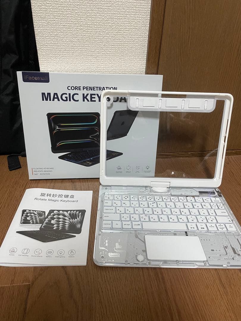 ifacemall マジックキーボード iPad10.2インチ