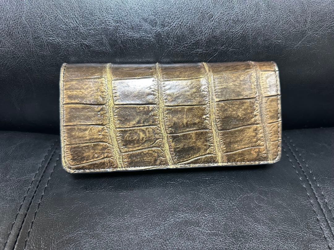 トンちゃん　ブロンズ　ウォレット　ライダース長財布